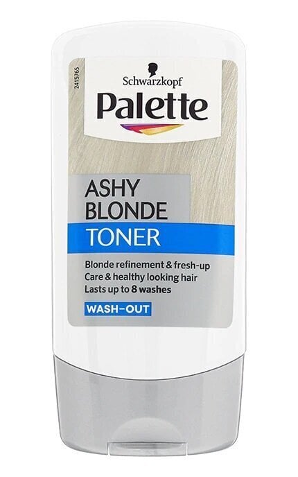 Juuksevärv Schwarzkopf Palette Deluxe Toner, 150 ml, Ashy Blonde hind ja info | Juuksevärvid | kaup24.ee