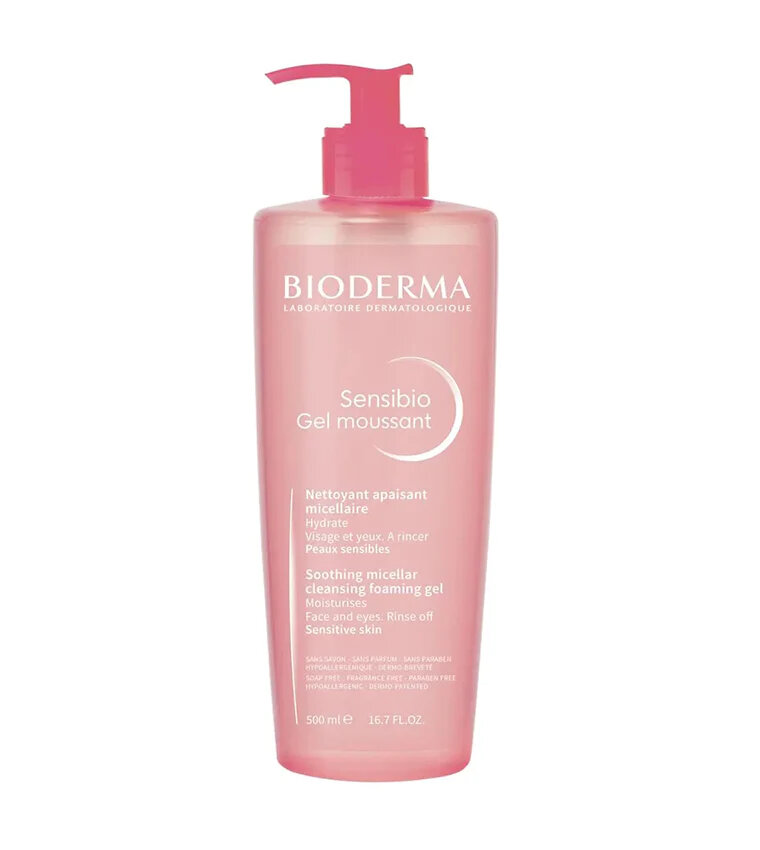 Puhastav näogeel Bioderma Sensibio 500 ml цена и информация | Näopuhastusvahendid | kaup24.ee