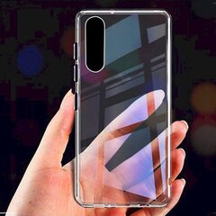 Силиконовый чехол Fusion Ultra Back Case 1 мм для Samsung A025 Galaxy A02S, прозрачный цена и информация | Чехлы для телефонов | kaup24.ee