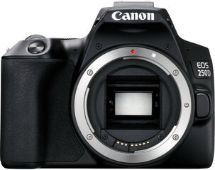 Canon EOS 250D kere, must hind ja info | Fotoaparaadid | kaup24.ee