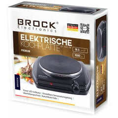 Brock EP 1500 BK hind ja info | Pliidiplaadid | kaup24.ee