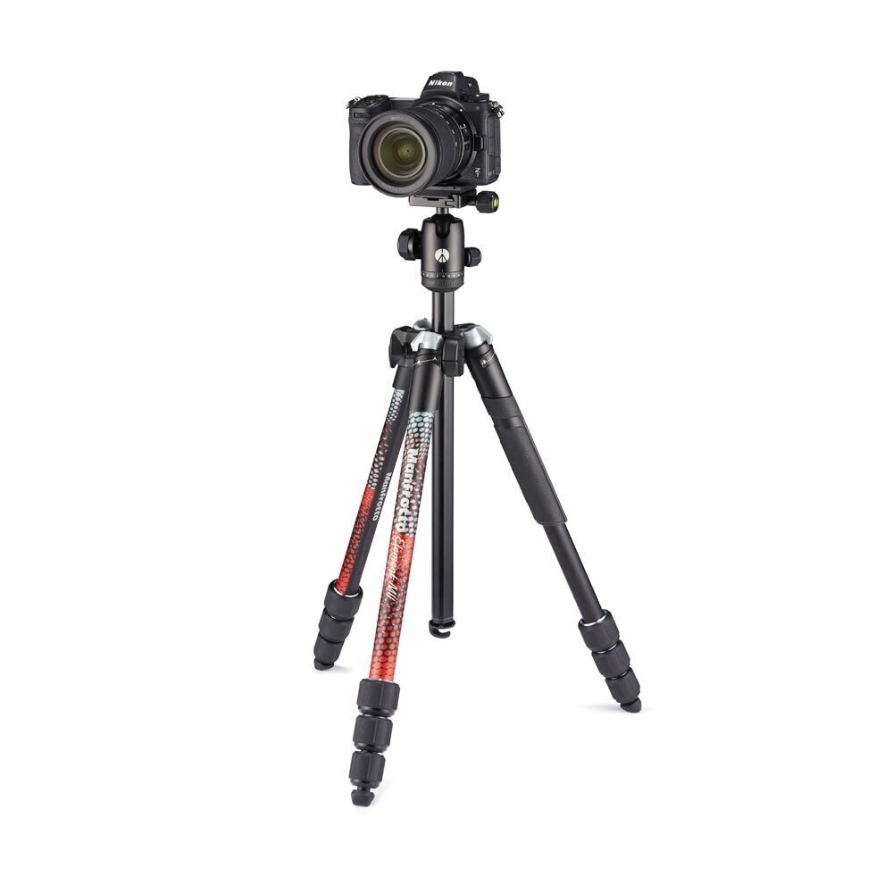 Statiivikomplekt Manfrotto Element MII MKELMII4RD-BH, punane hind ja info | Statiivid | kaup24.ee