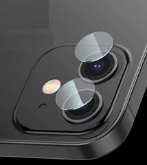 Karastatud klaasist ekraanikaitse tagakaamera jaoks Fusion Apple iPhone 12 Pro Max цена и информация | Защитные пленки для телефонов | kaup24.ee