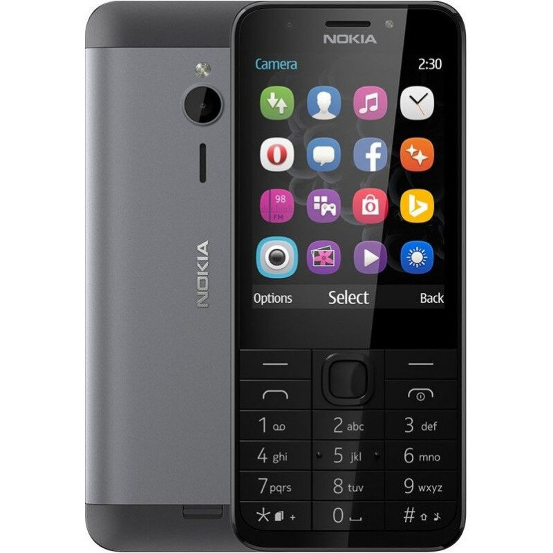 Nokia 230 Dual SIM, hall hind ja info | Telefonid | kaup24.ee