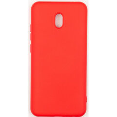 Telefoniümbris Evelatus Soft Touch Silicone Case, telefonile Xiaomi Redmi 8A, punane hind ja info | Telefoni kaaned, ümbrised | kaup24.ee