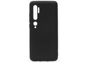 Evelatus Soft Silicone Case для Xiaomi Mi Note 10, черный цена и информация | Чехлы для телефонов | kaup24.ee