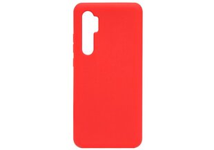 Telefoniümbris Evelatus Soft Touch Silicone Case, telefonile Xiaomi Mi Note 10 Lite, punane цена и информация | Чехлы для телефонов | kaup24.ee