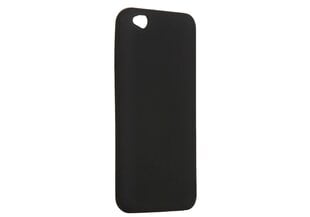 Evelatus Soft Touch Silicone Case, предназначен для Xiaomi Redmi Go, черный цена и информация | Чехлы для телефонов | kaup24.ee