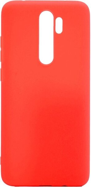 Telefoniümbris Evelatus Soft Touch Silicone Case, telefonile Xiaomi Redmi 9, punane