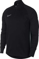 Meeste dressipluus Nike Dry-Fit Academy Drill Top AJ9708 010, must hind ja info | Meeste pusad | kaup24.ee