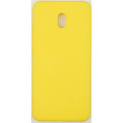 Evelatus Soft Touch Silicone Case для Xiaomi Redmi 8A, желтый цена и информация | Чехлы для телефонов | kaup24.ee