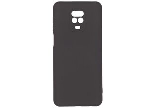 Telefoniümbris Evelatus Soft Touch Silicone Case, telefonile Xiaomi Redmi Note 9 Pro, must hind ja info | Telefoni kaaned, ümbrised | kaup24.ee