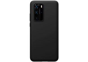 Telefoniümbris Evelatus Soft Touch Silicone Case, telefonile Huawei P40 Pro, must hind ja info | Telefoni kaaned, ümbrised | kaup24.ee