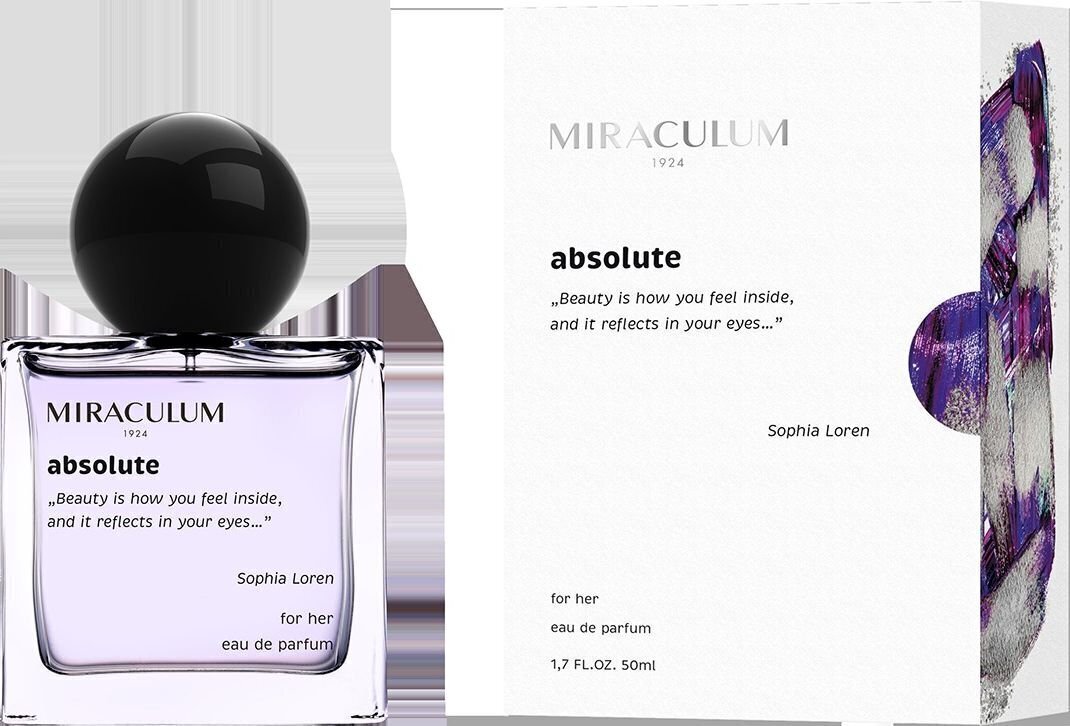 Parfüümvesi Miraculum Absolute EDP, 50 ml hind ja info | Naiste parfüümid | kaup24.ee