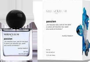 Parfüümvesi Miraculum Passion ED,P 50 ml hind ja info | Naiste parfüümid | kaup24.ee