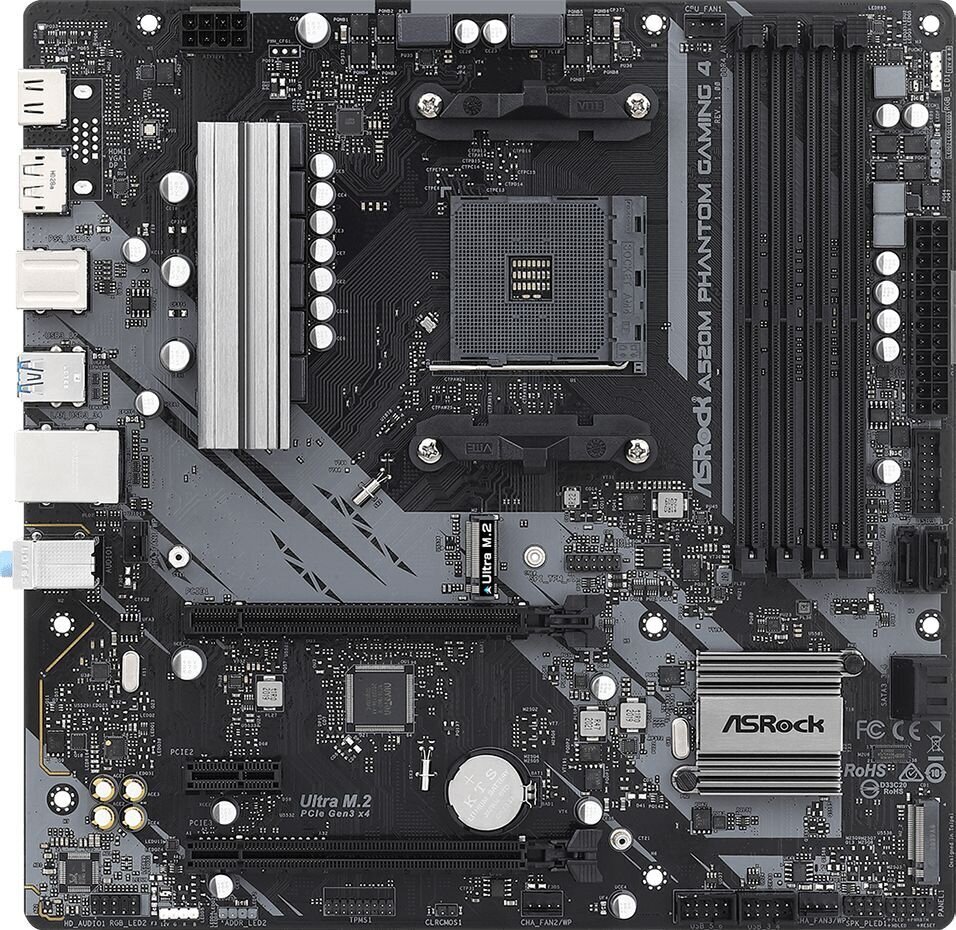 ASRock A520M PHANTOM GAMING 4 hind ja info | Emaplaadid | kaup24.ee