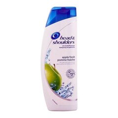 Head & Shoulders Apple Fresh Anti-Dandruff шампунь 400 мл цена и информация | Шампуни | kaup24.ee