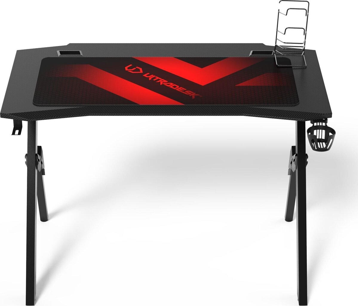 Mängurilaud Ultradesk Action V2, must hind ja info | Arvutilauad, kirjutuslauad | kaup24.ee