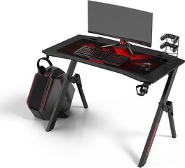 Стол игровой Ultradesk Action V2, черный цена и информация | Компьютерные, письменные столы | kaup24.ee