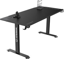 Mängurilaud Ultradesk Momentum, must цена и информация | Компьютерные, письменные столы | kaup24.ee