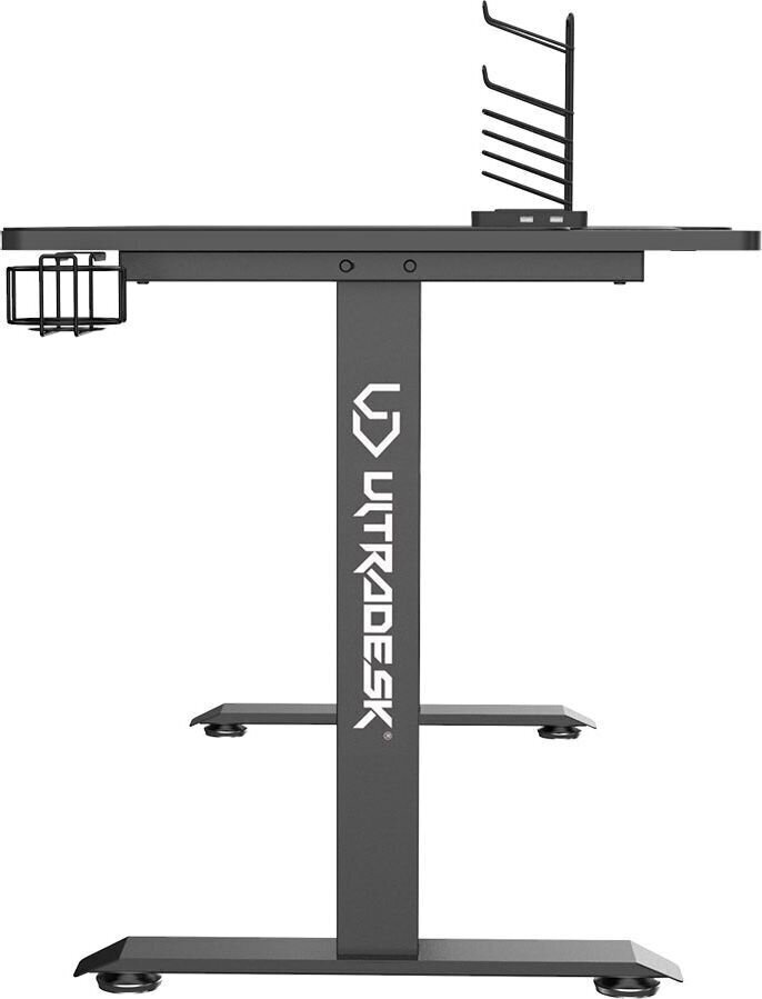 Mängurilaud Ultradesk Momentum, must цена и информация | Arvutilauad, kirjutuslauad | kaup24.ee