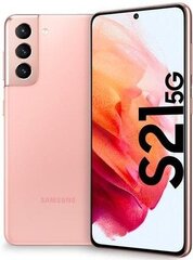 Samsung Galaxy S21 5G Dual-Sim 8/128GB Pink SM-G991BZID цена и информация | Мобильные телефоны | kaup24.ee