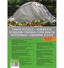 Садовая пленка, белая, 1,6x10м(30г/кв.м) цена и информация | Садовые инструменты | kaup24.ee