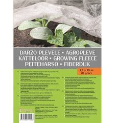 Katteloor valge 3,2x10m (30 g/m2) hind ja info | Aiatööriistad | kaup24.ee