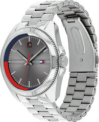 Tommy Hilfiger мужские часы Riley 1791687, серые цена и информация | Мужские часы | kaup24.ee