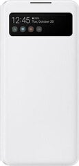 Чехол Samsung S View Cover для Galaxy A42 5G белый EF-EA426PWEGEE цена и информация | Чехлы для телефонов | kaup24.ee