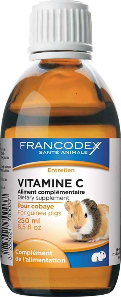 Francodex C-vitamiin merisigadele, 250 ml hind ja info | Toit väikeloomadele | kaup24.ee