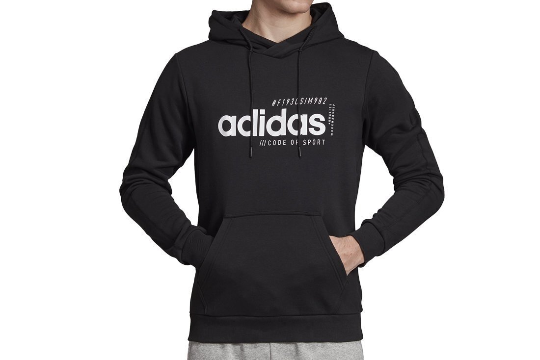 Dressipluus meestele Adidas M Briliant Basics Hoody EI4622 hind ja info | Meeste pusad | kaup24.ee