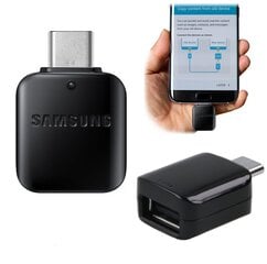 Adapter ORG Samsung GH98-41288A alates Type-C kuni USB (OTG) must hind ja info | USB jagajad, adapterid | kaup24.ee