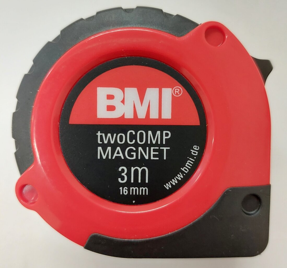 Magnetiga mõõdulint BMI twoCOMP (3 m) hind ja info | Käsitööriistad | kaup24.ee