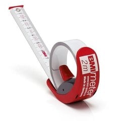 Mõõdulint BMI Meter (2 m), roostevaba цена и информация | Механические инструменты | kaup24.ee