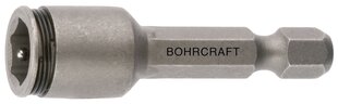Вставка торцевого ключа с пружиной 1/4" (SW 8 x 65 мм) BOHRCRAFT цена и информация | Шуруповерты, дрели | kaup24.ee
