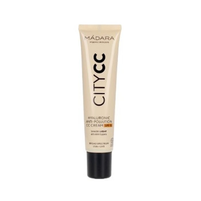 CC kreem Madara Hyaluronic Anti-Pollution SPF15 40 ml, Light цена и информация | Näokreemid | kaup24.ee