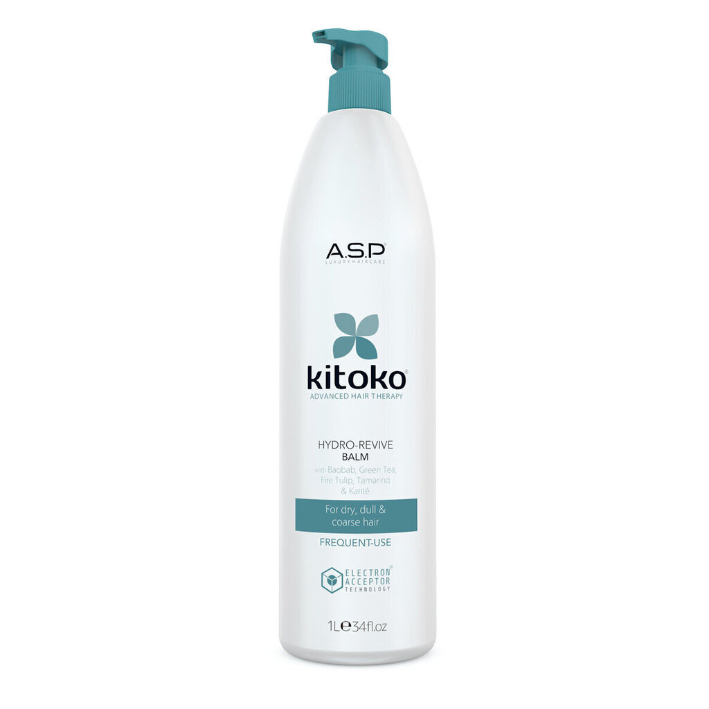 Palsam niisutav Kitoko Hydro-Revive 1000ml hind ja info | Juuksepalsamid | kaup24.ee