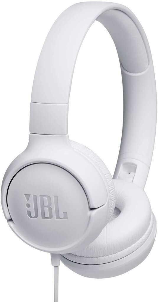 JBL Tune 500 JBLT500WHT цена и информация | Kõrvaklapid | kaup24.ee