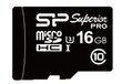 Mälukaart Silicon Power SP016GBSTHDU3V10 MicroSD, 16 GB hind ja info | Mobiiltelefonide mälukaardid | kaup24.ee