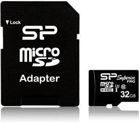 Silicon Power SP032GBSTH004V10-SP MicroSD 32GB цена и информация | Карты памяти | kaup24.ee