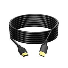 Usams SJ426 HDMI 4K 180 cm, must цена и информация | Кабели и провода | kaup24.ee