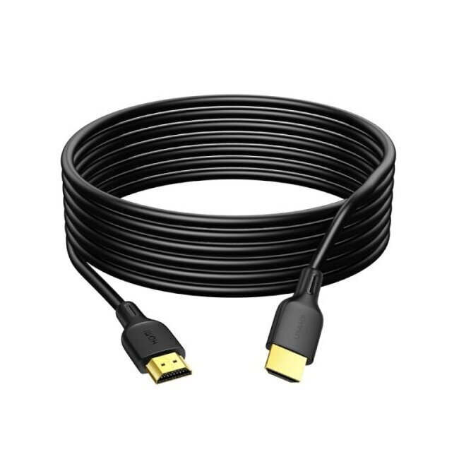 Usams SJ426 HDMI 4K 180 cm, must hind ja info | Kaablid ja juhtmed | kaup24.ee