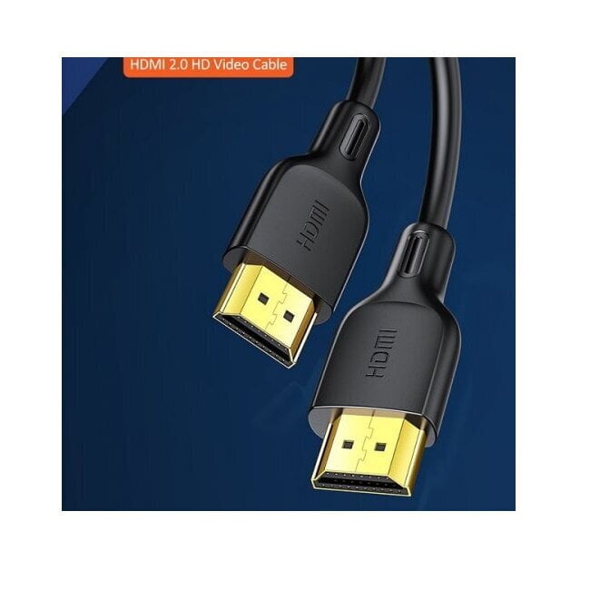 Usams SJ426 HDMI 4K 180 cm, must hind ja info | Kaablid ja juhtmed | kaup24.ee