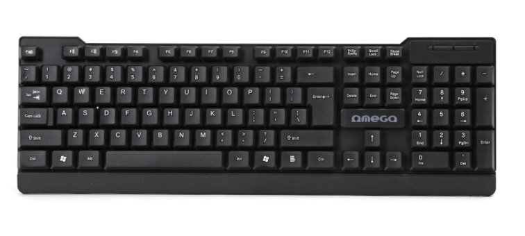Omega OK-35 Slim hind ja info | Klaviatuurid | kaup24.ee