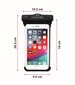 Swissten Waterproof Case for Phones IPX8 Black цена и информация | Telefoni kaaned, ümbrised | kaup24.ee