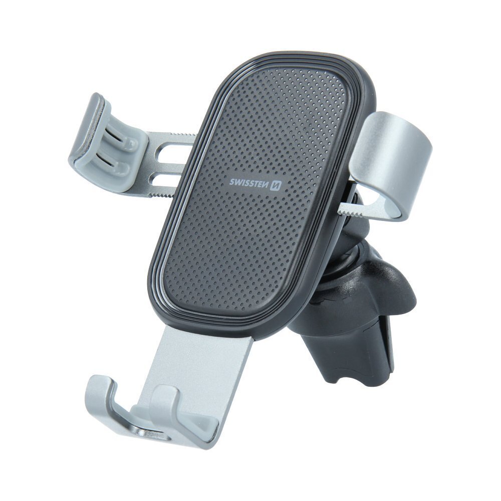 Swissten S-GRIP G1-AV3 Metal Age Gravity 360 Universal Car Air Vent Holder For Devices Silver цена и информация | Mobiiltelefonide hoidjad | kaup24.ee