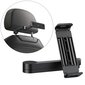 Baseus Backseat Car Mount Adjustable Headrest Bracket for tablets and smartphones 4,7'' - 12,3'' black (SULR-A01) hind ja info | Mobiiltelefonide hoidjad | kaup24.ee