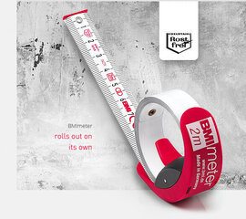 Roostevaba teras Rulett BMImeter (3 m) цена и информация | Механические инструменты | kaup24.ee