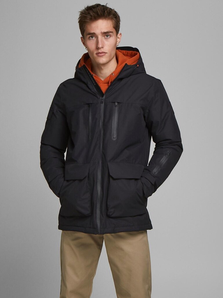 Meeste jakk Jack&Jones Jcohenry Tech Parka 12175528 цена и информация | Meeste joped | kaup24.ee